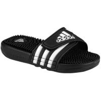 adidas adissage adidas voor kleine jongens slipper zwart core wit zwart Winkels Groningen 893vb841