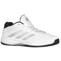 adidas isolation 2 low adidas voor heren basketbal schoenen wit metallic silver zwart Arnhem Shop f1le0998