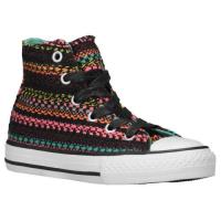 converse all star knit converse voor kleine meisjes basketbal schoenen zwart multi Winkels Van xy1pj708