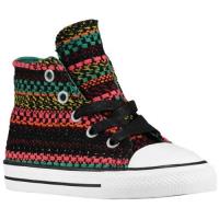 converse all star knit converse voor kleuter meisjes basketbal schoenen zwart multi Prijs Schoenen sv639421