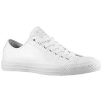 converse all star ox leather converse voor heren basketbal schoenen wit silver Casual Schoenen 5zdt8542