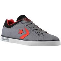 converse star street ox converse voor heren terloops schoenen wizard grijs donker steel grijs rood Low Cost Goedkope dulty333