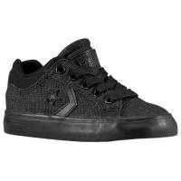 converse star street ox converse voor mini jongens skate schoenen zwart mono Lightning Levering 9bgm0614