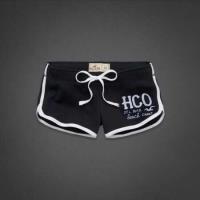 dames hollister athletic shorts del mar zwart Voor Goedkope zevvk124