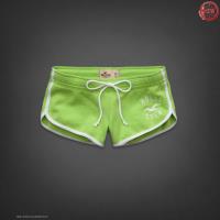 dames hollister athletic shorts logo groen Hoenzadriel Shop kf1rw962