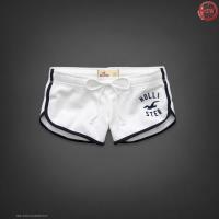 dames hollister athletic shorts logo wit Overhemden Utrecht w8vde971