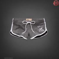 dames hollister athletic shorts logo wit grijs Van Bekende Merken 52t22732