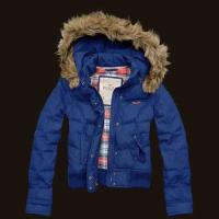 dames hollister hooded donsjassen fur blauw Store Den Haag 01d8v373