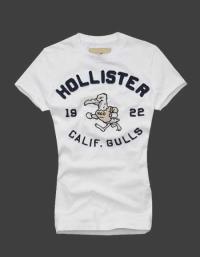 dames hollister korte tees 1922 calif bulls wit Sports Goedkoop 61s18307