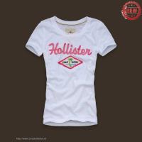 dames hollister korte tees coast patrol lichtrood wit Overhemden Utrecht ciwjs380