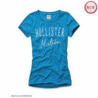 dames hollister korte tees malibu blauw Meer Betaalbare 255ce607