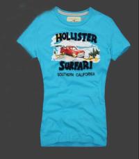 dames hollister korte tees pattern blauw Fashion Cool bj1td849