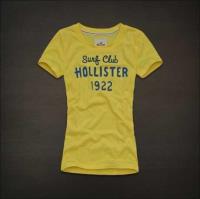 dames hollister korte tees surf club 1922 geel Store Rotterdam 2fomr809