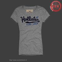 dames hollister korte tees surf crew grijs Shop Den Haag v37nv417