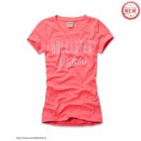 dames hollister korte tees wit malibu lichtrood Store Haarlem 6f30m742