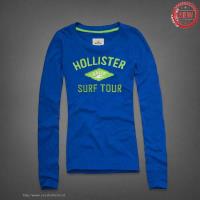 dames hollister lang tees surf tour calif blauw groen Originele Sale uovqj754