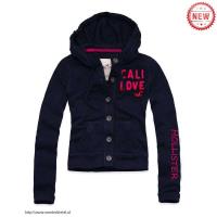 dames hollister pullover knop cali love koningsblauw Utrecht Shop m3a7i879