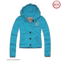 dames hollister pullover knop california blauw Temperament ir3l0633