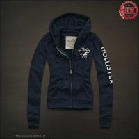 dames hollister pullover zip 1922 koningsblauw Winkel Haarlem f6e50447