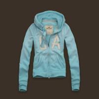 dames hollister pullover zip ca lichtblauw Prijs Laag fxvp2660