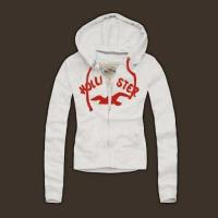 dames hollister pullover zip rood wit Lage Kosten volsg669