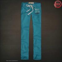 dames hollister sweatpants wit lace-up surf blauw Winkel Eindhoven c41pl503