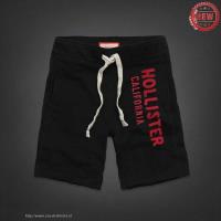 heren hollister athletic shorts california zwart rood Hot Verkoop Mode gyzwe377