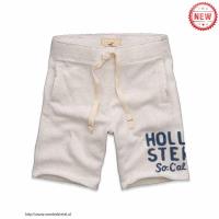 heren hollister athletic shorts wit grijs Style Store ji0ag861