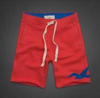 heren hollister athletic shorts zeemeeuw logo rood blauw Overhemd Bestellen wn4hs551