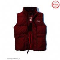 heren hollister bodywarmer henley tee donkerrood Store Almere egjyh434