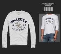 heren hollister crewneck t-shirt 1922 calif geells wit Outlet Den Haag 8k39d797