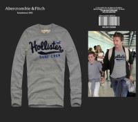 heren hollister crewneck t-shirt surf crew grijs Factory Prijs o4nc3424