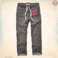 heren hollister elastisch lacing sweatpants grijs Outlet Groningen 2pw5c620