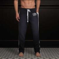 heren hollister elastisch lacing sweatpants logo diepgrijze Echt Betaalbare di08v220