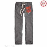 heren hollister elastisch lacing sweatpants logo grijs Outlet Eindhoven u6nwj131