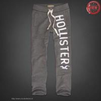 heren hollister elastisch lacing sweatpants logo heather grijs Online Retailers f8two322