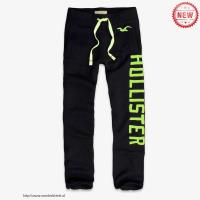 heren hollister elastisch lacing sweatpants logo zwart groen Store Hoenzadriel 7jelq301