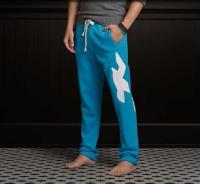 heren hollister elastisch lacing sweatpants pattern logo blauw On Sale Betaalbare 5cvdf609