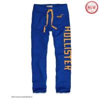 heren hollister elastisch lacing sweatpants printing logo blauw geel Winkel Almere Stad m7e1a238