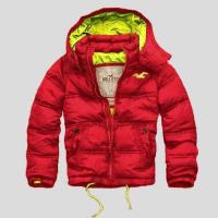 heren hollister hooded donsjassen rood groen Goedkope Retail 3nlm0111