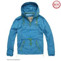 heren hollister hooded jassen half-zip saffier groen Winkel Nijmegen efu2f498