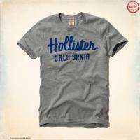 heren hollister korte t-shirt california blauw grijs Voor Prijs Laag dnc0s895