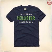 heren hollister korte t-shirt california surfboards groen koningsblauw Winkel Breda zo136413