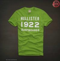 heren hollister korte t-shirt crewneck groen 1922 surfboards Originele Prijs huc2b819