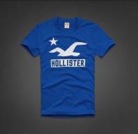 heren hollister korte t-shirt crewneck saffier Verkoop Bedrijf 78wrq216