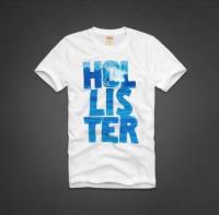 heren hollister korte t-shirt crewneck wit blauw Shop Almere Stad 0a9v8155