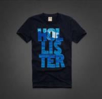 heren hollister korte t-shirt crewneck zwart blauw Lage Kosten mcsog146