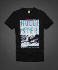 heren hollister korte t-shirt crewneck zwart huntington beach ca Outlet Almere mc8m8993