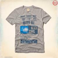 heren hollister korte t-shirt pattern hall grijs Almere Stad Shop gy7yp616