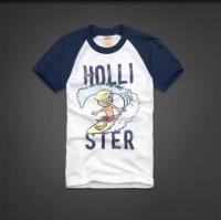 heren hollister korte t-shirt pattern wit koningsblauw Overhemd Uitgaan q7vvv918